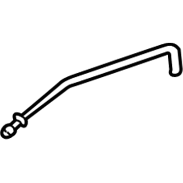 BMW 16-13-1-184-268 Outlet Pipe For Activated Carbon Container