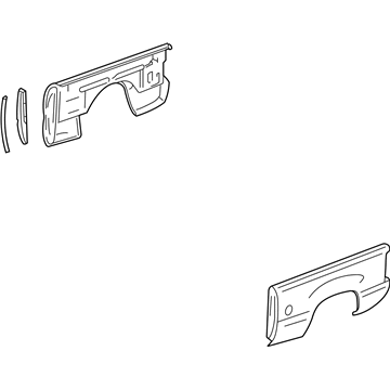 GM 15244377 Side Panel Assembly