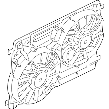 Ford EJ7Z-8C607-H Fan Assembly
