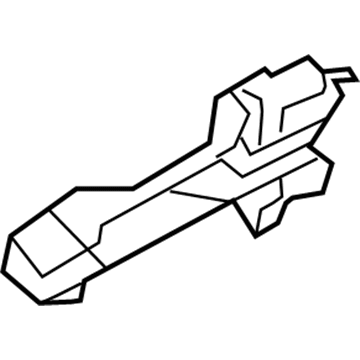 Nissan 80610-3BA1A Bracket, Outside Handle