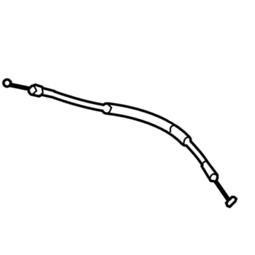 Toyota 69710-0C050 Lock Cable