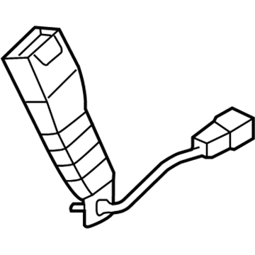 Hyundai 88830-3X500-RY Buckle Assembly-Front Seat Belt, LH