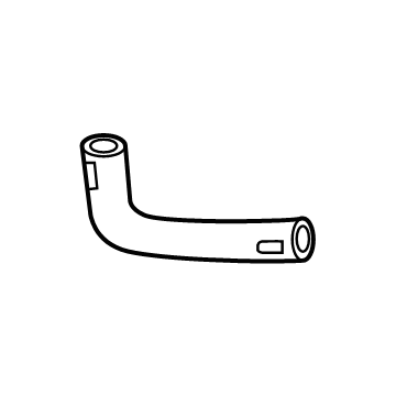 Kia 25414L0010 Hose Assembly-Radiator, U