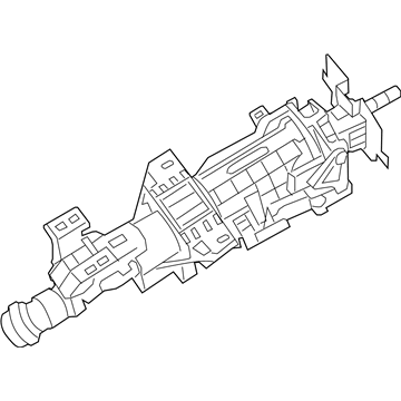 Nissan 48810-JA060 Column Assy-Steering, Upper