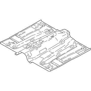 Ford G1FZ-5811135-A Front Floor Pan