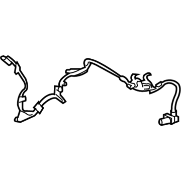 Toyota 89546-12120 ABS Sensor Wire