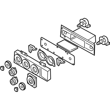 Kia 1K52Y61190A Control Assembly-Heater