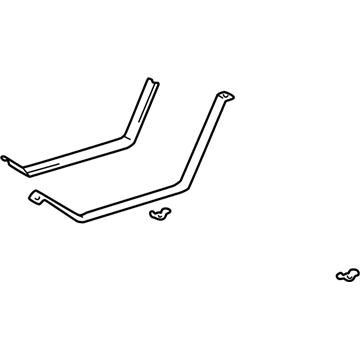 Lexus 77601-48010 Band Sub-Assy, Fuel Tank, NO.1 RH