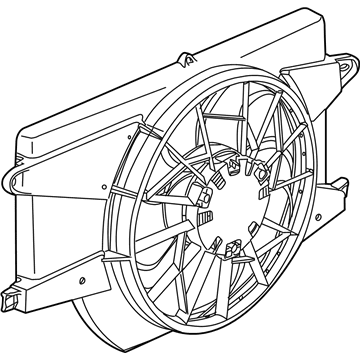 GM 22664726 Fan Shroud