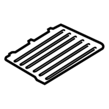 BMW 51-16-9-383-667 RUBBER INSERT, ODDMENTS TRAY