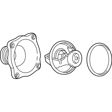 BMW 11-53-1-437-526 Thermostat With Characteristics Control