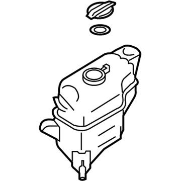 Hyundai 25430-2W000 Reservoir Tank Assembly