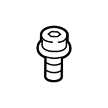 Mopar 6106322AA Screw-HEXAGON FLANGE Head