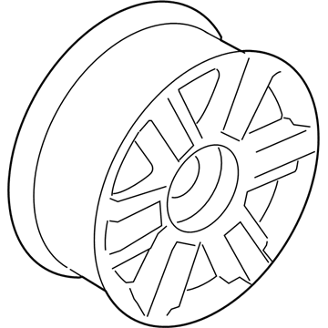 Ford 6L3Z-1007-M Wheel, Alloy