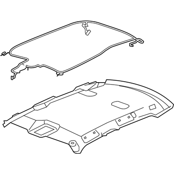 GM 15291529 Headliner