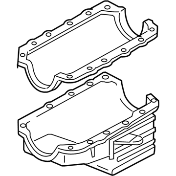 GM 12593455 Oil Pan