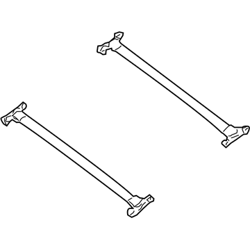 Infiniti 73807-ZQ00A Crossbar Assy-Front