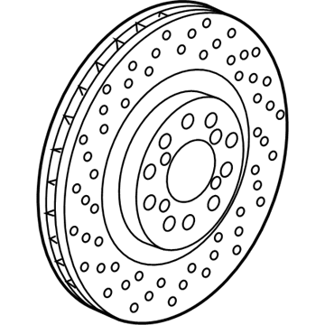 Honda 45251-TV8-E02 Disk, Front (18 32T)