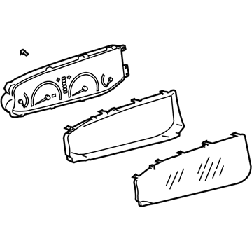 Toyota 83810-07090 Gauge Cluster
