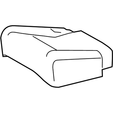 Lexus 71076-48870-A3 Rear Seat Cover Sub-Assembly