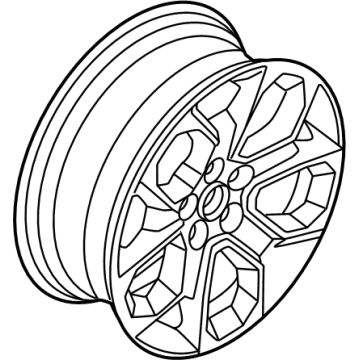 Ford NZ6Z-1007-B WHEEL ASY