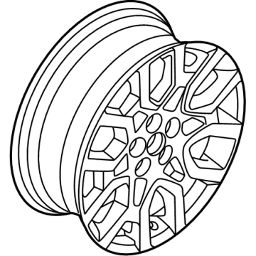 Ford NZ6Z-1007-C WHEEL ASY