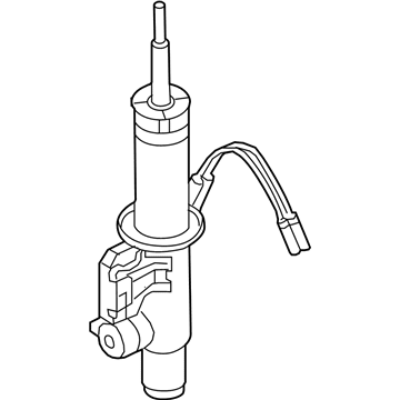 BMW 31-31-7-856-489 Front Left Spring Strut