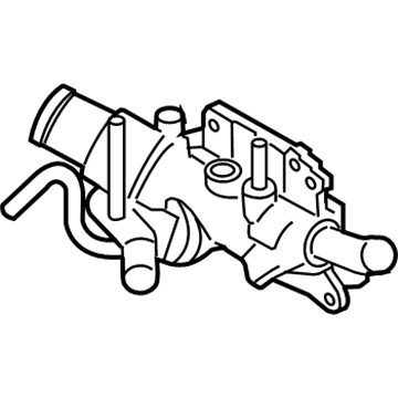 Nissan 11060-ET00D Coolant Water Outlet