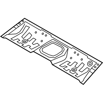 Hyundai 65512-G2000 Panel Assembly-Rear Floor, Front