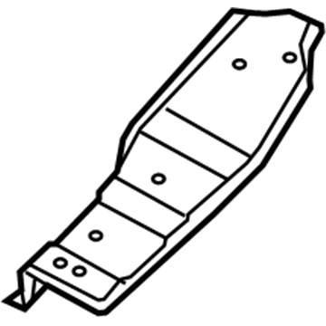 Hyundai 65635-G2000 Extension-Rear Floor INTERM Cross, LH