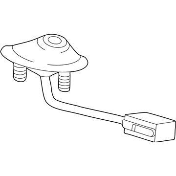 Lexus 86762-50031 Base, Telephone Antenna