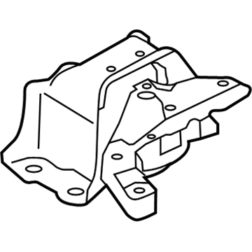 Nissan 11210-1HS0A Engine Mounting Insulator, Front