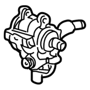 Ford YF1Z-3A674-ABRM Power Steering Pump