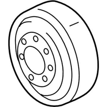 GM 12550053 Fan Pulley