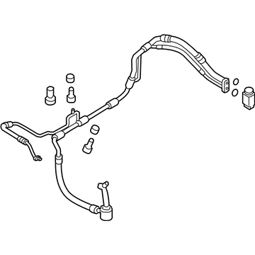 Hyundai 97775-D3890 Tube Assembly-Suction & Liquid