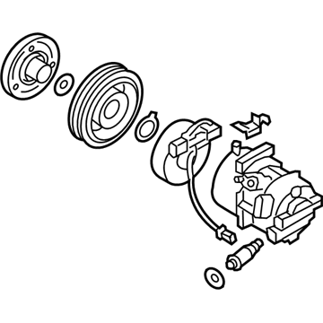 Kia 97701D3950 Compressor Assembly