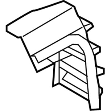 Infiniti 16552-1LA1A Air Guide