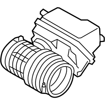 Nissan 16576-1LA0A Pipe Assembly Air