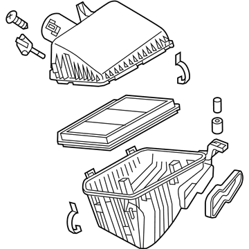 Infiniti 16500-1LA0B Air Cleaner