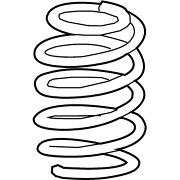 Honda 51406-THR-A51 Spring, Left Front