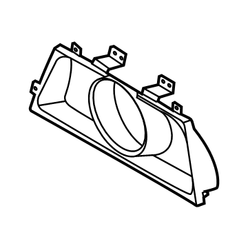 Hyundai 84830-AA000-4X PANEL ASSY-CLUSTER FACIA