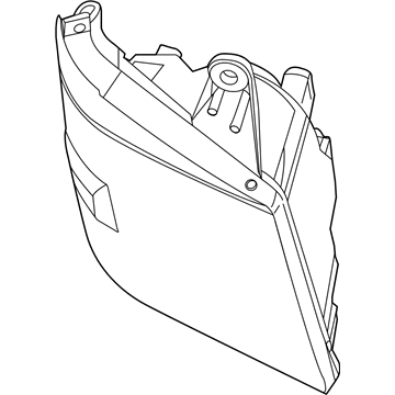 Mopar 5113334AF Park And Turn Headlamp Right