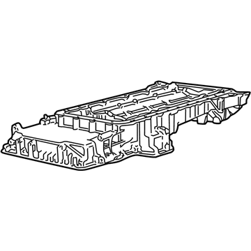 BMW 11-13-7-513-374 Engine Oil Pan Upper