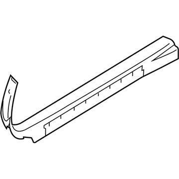 Nissan 769B4-JB00B Plate-Kicking, Front RH