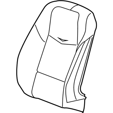 GM 23372897 Seat Back Cover