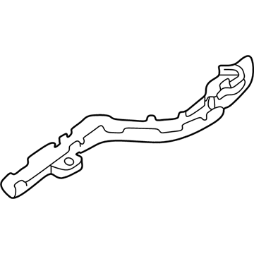 BMW 61-66-8-362-810 Wiring Duct, Bonnet Hinge