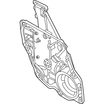 Ford LJ7Z-5827008-A REGULATOR - WINDOW - LESS MOTO