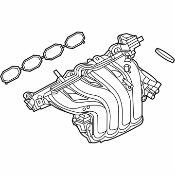 Nissan 14001-6LB0A Manifold Assy-Intake