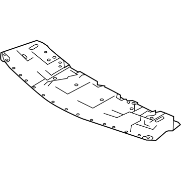 Nissan 62660-3VY0A Bracket-Apron