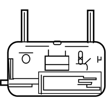 GM 89044592 Template, Roof Lift Off Window Opening